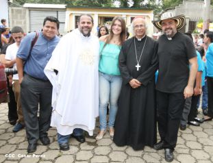 Eucaristía del Cardenal Leopoldo Brenes en Dolores, Carazo