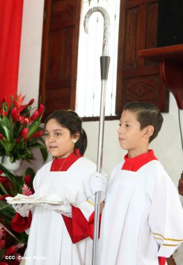 Eucaristía del Cardenal Leopoldo Brenes en Dolores, Carazo