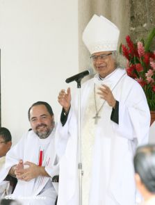 Eucaristía del Cardenal Leopoldo Brenes en Dolores, Carazo
