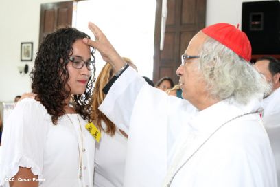 Eucaristía del Cardenal Leopoldo Brenes en Dolores, Carazo