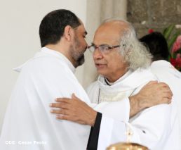 Eucaristía del Cardenal Leopoldo Brenes en Dolores, Carazo