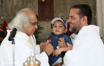 Eucaristía del Cardenal Leopoldo Brenes en Dolores, Carazo