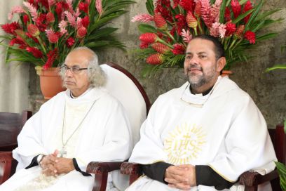 Eucaristía del Cardenal Leopoldo Brenes en Dolores, Carazo