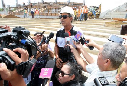 Recorrido por la construcción del Nuevo Estadio Nacional de Béisbol