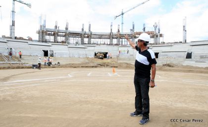 Recorrido por la construcción del Nuevo Estadio Nacional de Béisbol