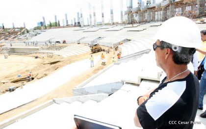 Recorrido por la construcción del Nuevo Estadio Nacional de Béisbol