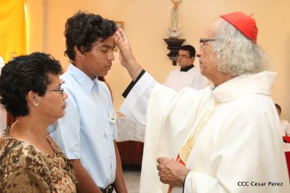 Celebran a Virgen de La Merced en Mateare