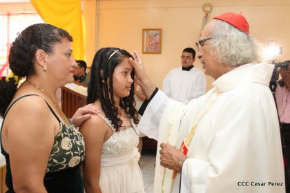 Celebran a Virgen de La Merced en Mateare