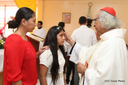 Celebran a Virgen de La Merced en Mateare