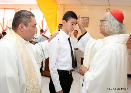 Celebran a Virgen de La Merced en Mateare