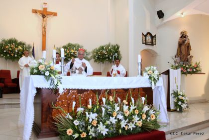 Misa del Cardenal Leopoldo Brenes en honor a San Francisco de Asís