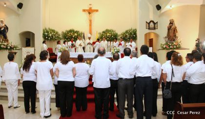 Misa del Cardenal Leopoldo Brenes en honor a San Francisco de Asís