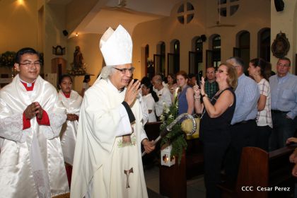 Misa del Cardenal Leopoldo Brenes en honor a San Francisco de Asís