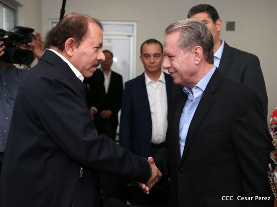 Comandante Daniel se reúne con presidentes de Cámaras de Comercio de Centroamérica