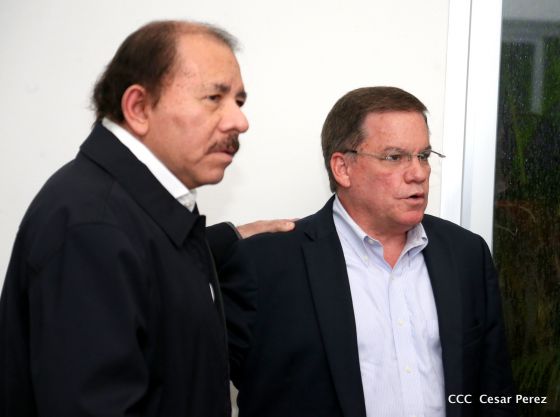 Comandante Daniel se reúne con presidentes de Cámaras de Comercio de Centroamérica