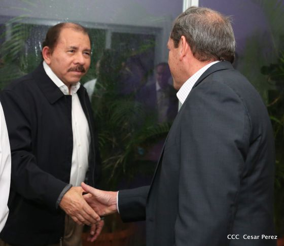 Comandante Daniel se reúne con presidentes de Cámaras de Comercio de Centroamérica