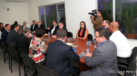 Comandante Daniel se reúne con presidentes de Cámaras de Comercio de Centroamérica