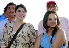 Daniel y Rosario despiden a tripulación de Buque Ruso "Moskva"