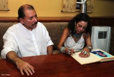 Daniel y Rosario despiden a tripulación de Buque Ruso "Moskva"