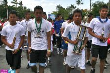 Desfiles escolares en Avenida Bolívar