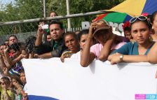 Desfiles escolares en Avenida Bolívar