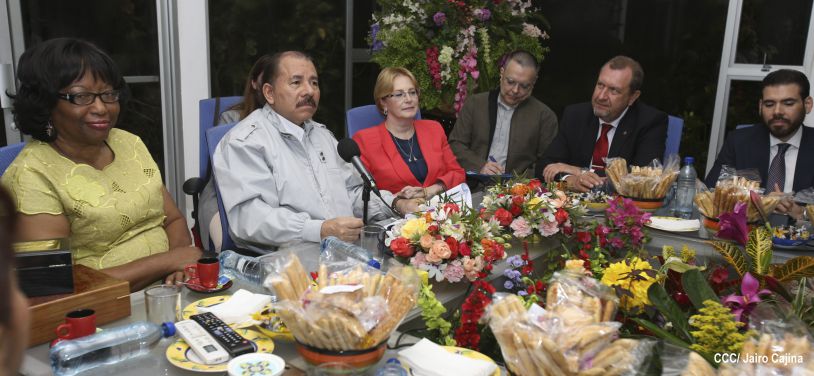 Presidente Daniel se reúne con Ministra de Salud de la Federación de Rusia y con Directora de la OPS