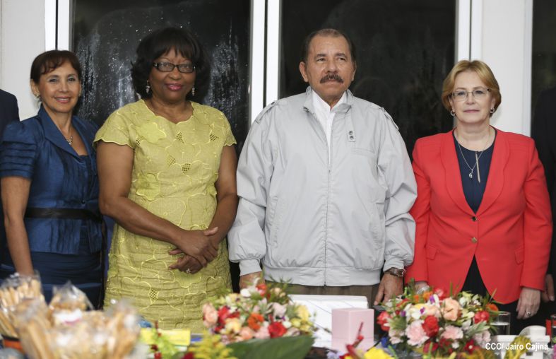 Presidente Daniel se reúne con Ministra de Salud de la Federación de Rusia y con Directora de la OPS