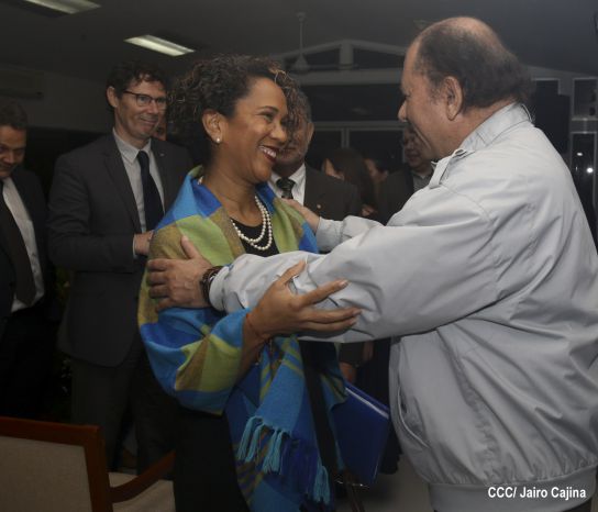 Presidente Daniel se reúne con Ministra de Salud de la Federación de Rusia y con Directora de la OPS