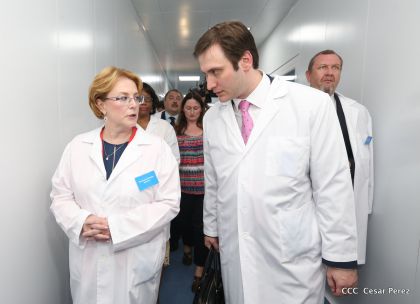 Inauguración Planta Biotecnología "Mechnikov" en Nicaragua