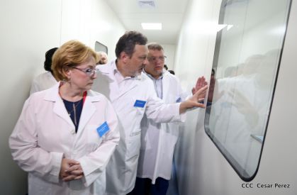 Inauguración Planta Biotecnología "Mechnikov" en Nicaragua