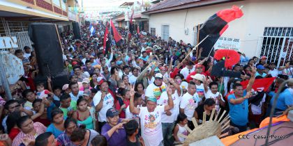 Familias de Boaco participan en Caminata de la Buena Esperanza