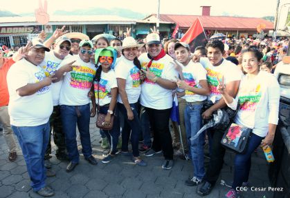 Familias de Boaco participan en Caminata de la Buena Esperanza