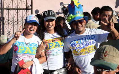 Familias de Boaco participan en Caminata de la Buena Esperanza
