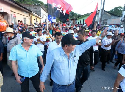 Familias de Boaco participan en Caminata de la Buena Esperanza