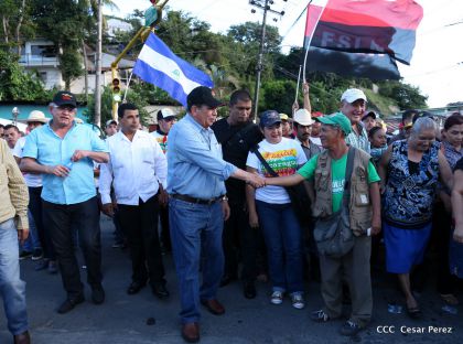 Familias de Boaco participan en Caminata de la Buena Esperanza