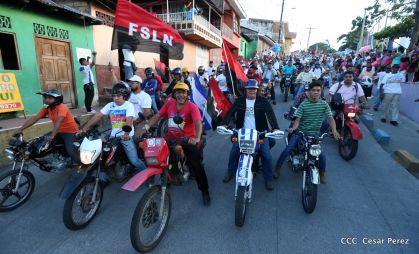 Familias de Boaco participan en Caminata de la Buena Esperanza