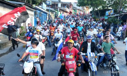 Familias de Boaco participan en Caminata de la Buena Esperanza