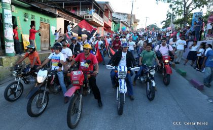 Familias de Boaco participan en Caminata de la Buena Esperanza