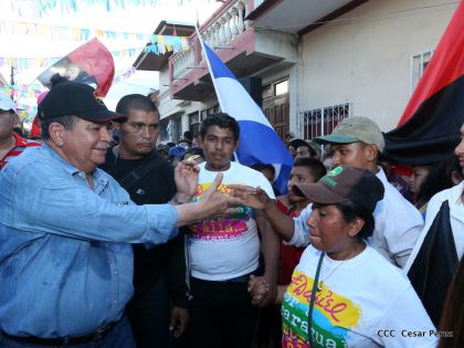 Familias de Boaco participan en Caminata de la Buena Esperanza