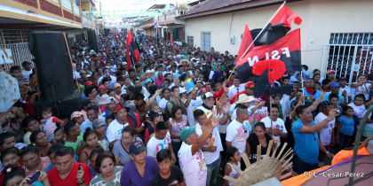 Familias de Boaco participan en Caminata de la Buena Esperanza