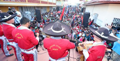 Familias de Boaco participan en Caminata de la Buena Esperanza
