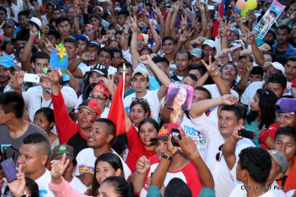 Familias de Boaco participan en Caminata de la Buena Esperanza
