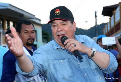 Familias de Boaco participan en Caminata de la Buena Esperanza