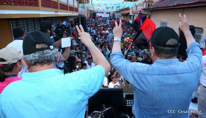 Familias de Boaco participan en Caminata de la Buena Esperanza