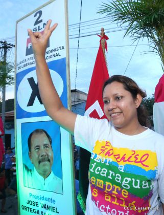 Familias de Boaco participan en Caminata de la Buena Esperanza