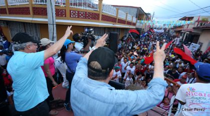 Familias de Boaco participan en Caminata de la Buena Esperanza