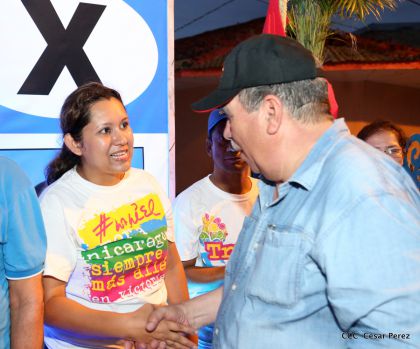 Familias de Boaco participan en Caminata de la Buena Esperanza