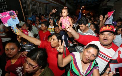 Familias de Boaco participan en Caminata de la Buena Esperanza