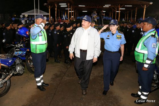Presidente Daniel entrega nuevas unidades de transporte a la Policía Nacional para fortalecer la Seguridad de las Familias Nicaragüenses