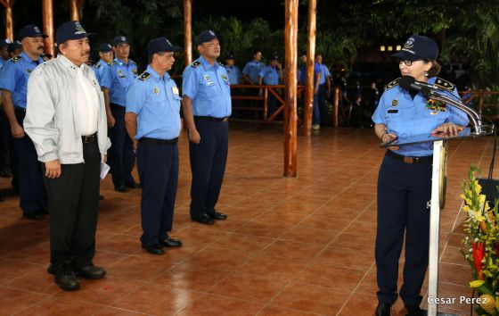 Presidente Daniel entrega nuevas unidades de transporte a la Policía Nacional para fortalecer la Seguridad de las Familias Nicaragüenses